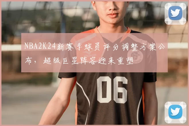 NBA2K24新赛季球员评分调整方案公布，超级巨星阵容迎来重塑
