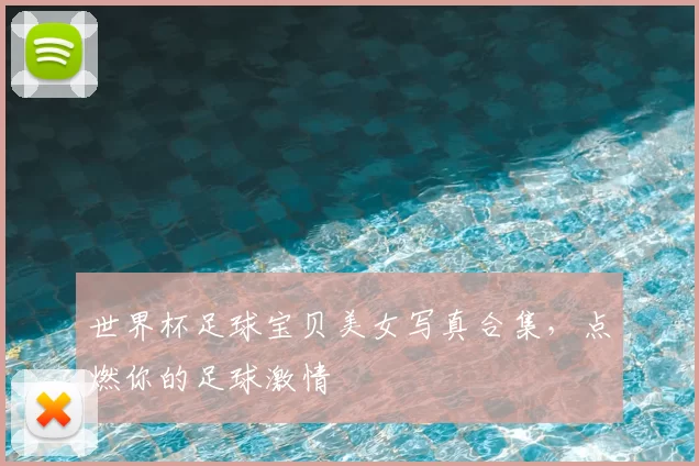世界杯足球宝贝美女写真合集，点燃你的足球激情
