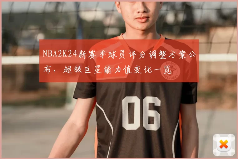 NBA2K24新赛季球员评分调整方案公布，超级巨星能力值变化一览