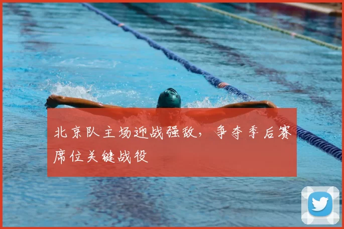 北京队主场迎战强敌，争夺季后赛席位关键战役