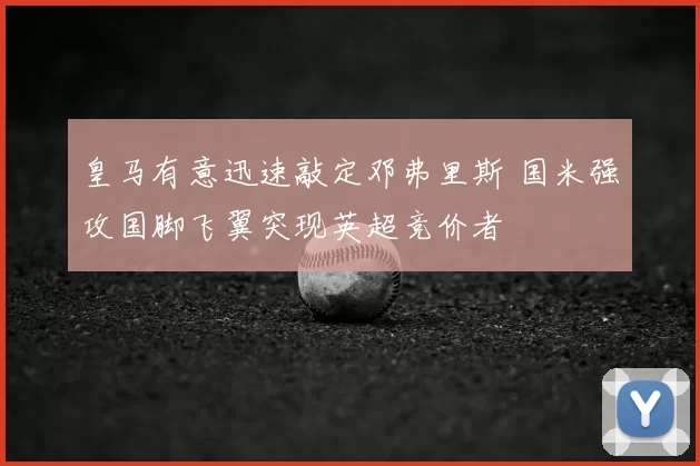 皇马有意迅速敲定邓弗里斯 国米强攻国脚飞翼突现英超竞价者