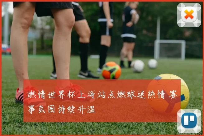 燃情世界杯上海站点燃球迷热情 赛事氛围持续升温